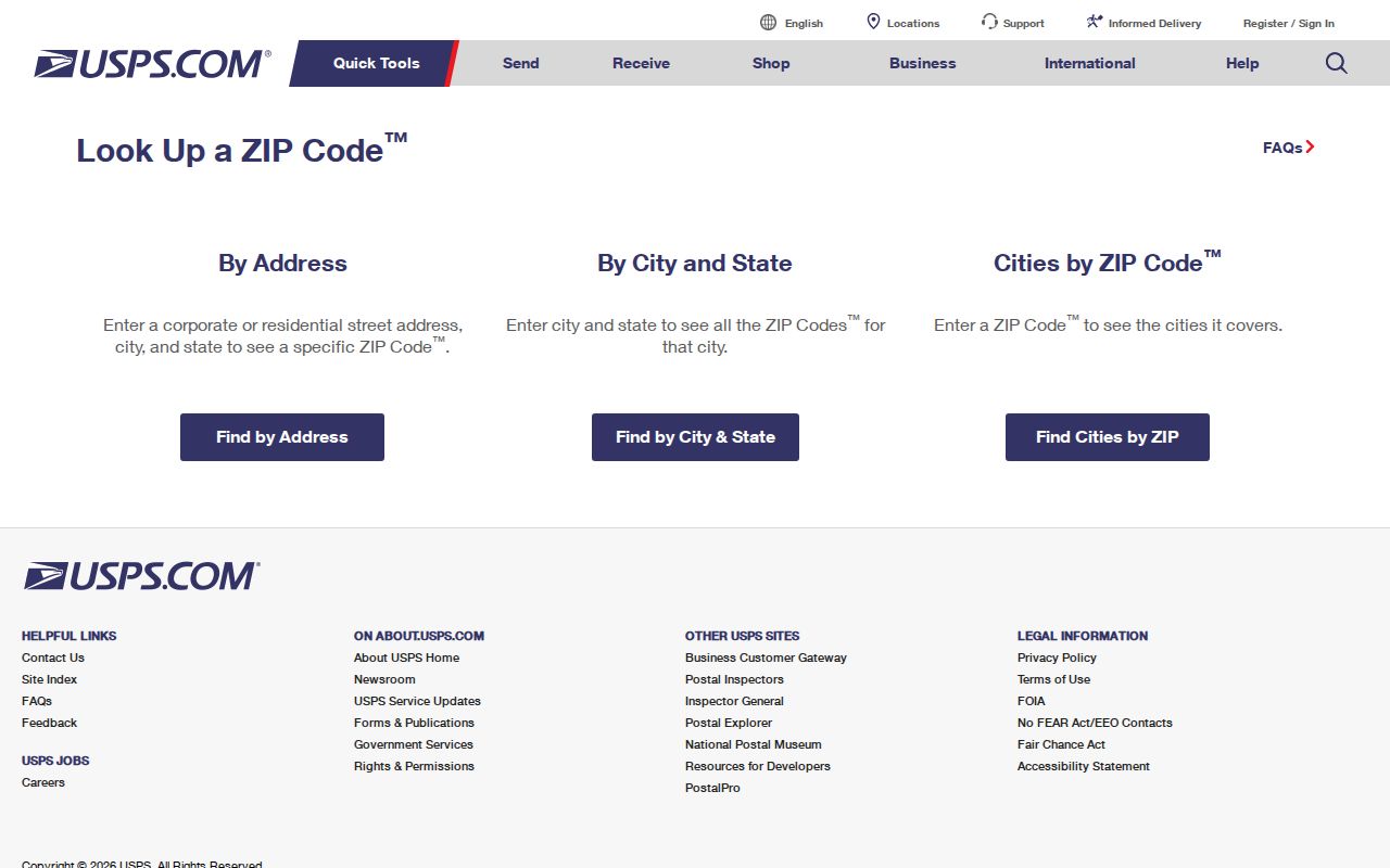 Bethlehem Township ZIP code directory using USPS address-to-ZIP verification